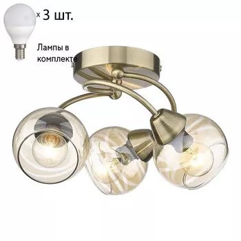 Потолочный светильник с лампочками Velante 216-507-03+Lamps