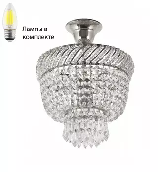 Потолочный светильник с лампочкой Dio D arte Bari E 1.3.25.299 N+Lamps