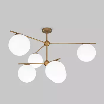 Потолочный светильник со стеклянными плафонами Eurosvet Marbella 60147/6 (a063851)