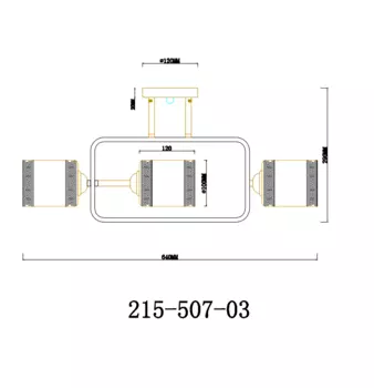 Потолочный светильник со светодиодными лампочками E27, комплект от Lustrof. №372277-623565