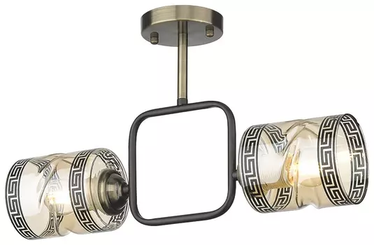 Потолочный светильник со светодиодными лампочками E27, комплект от Lustrof. №372276-623564