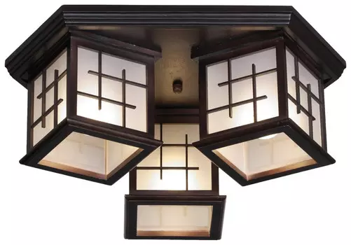 Потолочный светильник со светодиодными лампочками E27, комплект от Lustrof. №151146-623679