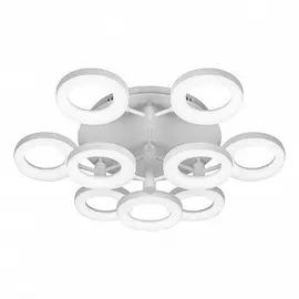 Потолочная светодиодная люстра с пультом д/у iLedex Jomo FS-014-X9 108W Белый