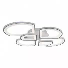 Потолочная светодиодная люстра с пультом ДУ iLedex River 6882/6 Белый