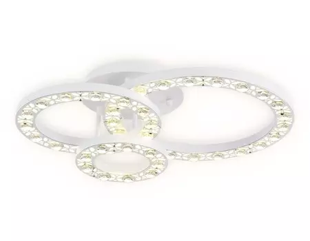Потолочная светодиодная люстра с пультом д/у Ambrella light Acrylica FA161