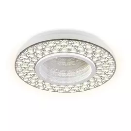 Потолочная светодиодная люстра с пультом д/у Ambrella light Acrylica FA9448