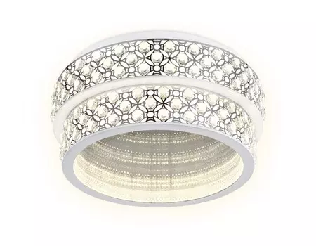 Потолочная светодиодная люстра с пультом д/у Ambrella light Acrylica FA9438