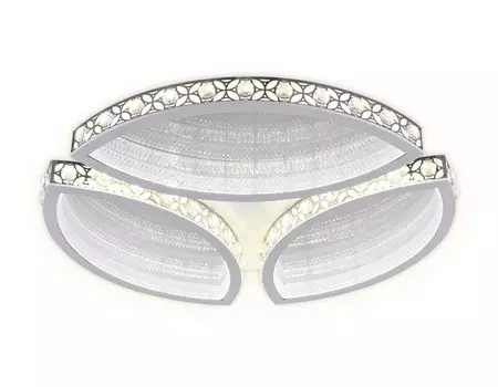 Потолочная светодиодная люстра с пультом д/у Ambrella light Acrylica FA9443