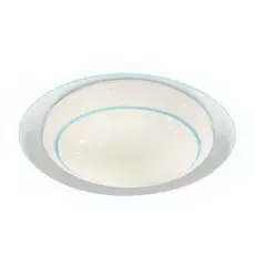 Потолочный светодиодный светильник с пультом (ПДУ ИК) Ambrella light Orbital F46 BL 48W D450