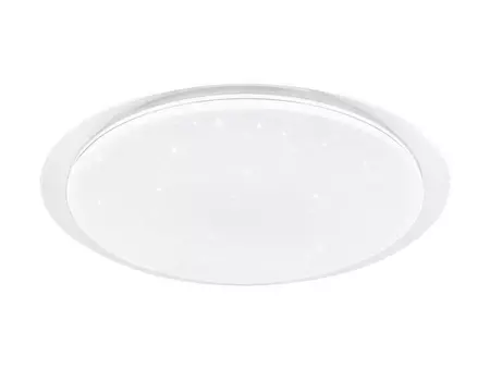 Потолочный светодиодный светильник с пультом ДУ ИК и подсветкой RGB Ambrella light Orbital FF470