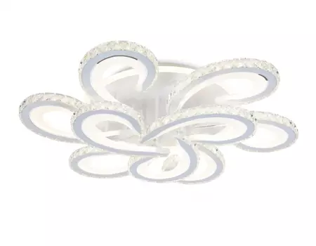 Потолочный светодиодный светильник с пультом Ambrella light ACRYLICA FA1704