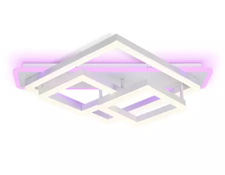 Потолочный светодиодный светильник с пультом Ambrella light ACRYLICA FA8531