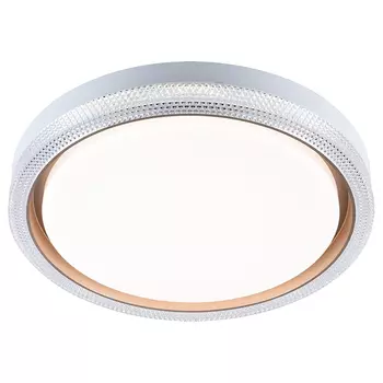 Потолочный светодиодный светильник с пультом ДУ Profit Light 2121/350 WH+GD RGB 100W 3000-6000K