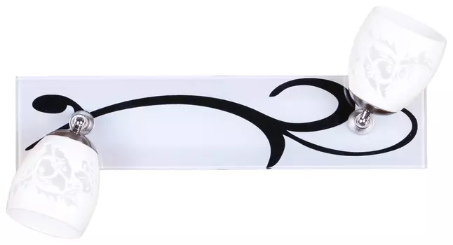 Поворотный светильник - спот, в комплекте с LED лампами G9. Интерьер -Спальни. Комплект от Lustrof №150712-701980