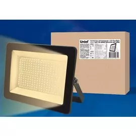Прожектор светодиодный Uniel ULF-F18-200W/WW IP65 200-240В BLACK (UL-00003319)
