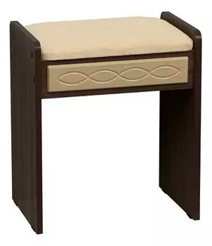 Пуф Ноктюрн Олимп-мебель ML14870, П00006494, Пуф (венге / ПВХ клен азия)/осн.