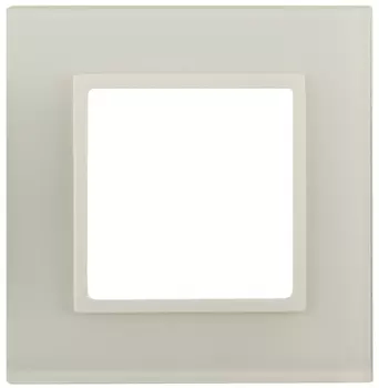 Рамка 1-постовая ЭРА Elegance 14-5101-02 Б0034471