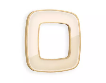 Рамка Ambrella Volt OMEGA Coint (Бежевый Стекло органическое/Шампань) OF640341
