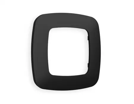 Рамка Ambrella Volt OMEGA Ecta (Черный матовый) OF140701