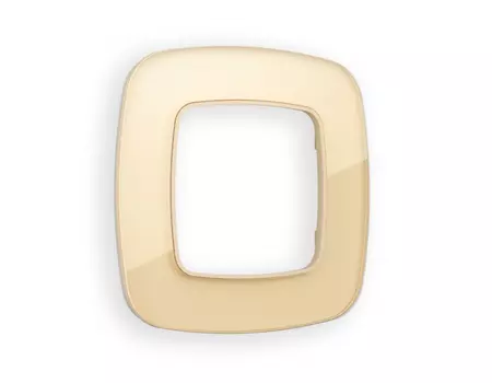 Рамка Ambrella Volt OMEGA Radian (Шампань Стекло органическое) OF320601