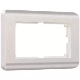 Рамка для двойной розетки (перламутровый) Werkel W0082113