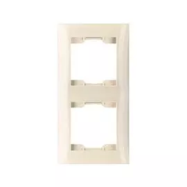 Рамка двухместная горизонтальная Volsten Magenta V01-12-A21-M