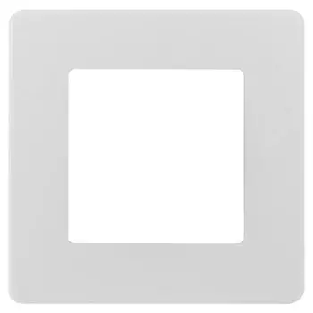 Рамка 1-постовая ЭРА 12 сатин белый 12-5101-01 Б0052499