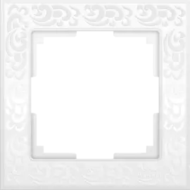 Рамка на 1 пост (белый) Werkel Flock WL05-Frame-01-white (a028962)