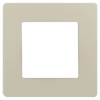 Рамка 1-постовая ЭРА 12 сатин слоновая кость 12-5101-02 Б0052500