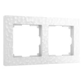 Рамка на 2 поста (белый) Hammer Werkel W0022401