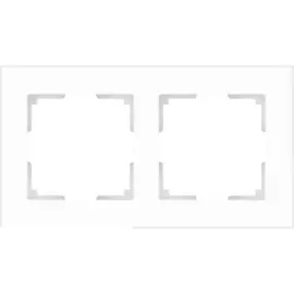 Рамка на 2 поста (белый матовый) Werkel W0021105