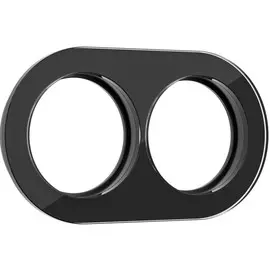 Рамка на 2 поста (Черный) Favorit Runda Werkel WL21-frame-02