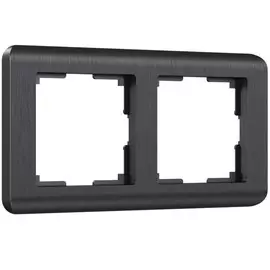 Рамка на 2 поста (графит) Werkel W0022104