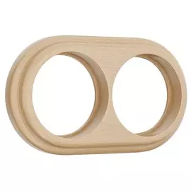 Рамка на 2 поста (светлый бук) Legend Werkel W0025224