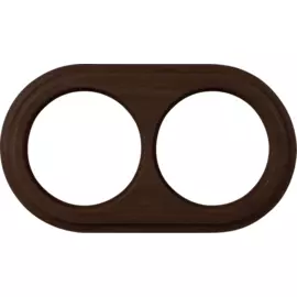 Рамка на 2 поста (венге) Werkel W0025226