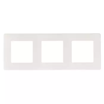 Рамка 3-постовая ЭРА 12 сатин белый 12-5103-01 Б0052519