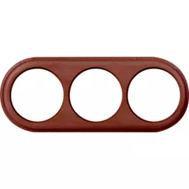 Рамка на 3 поста (итальянский орех) Werkel W0035225