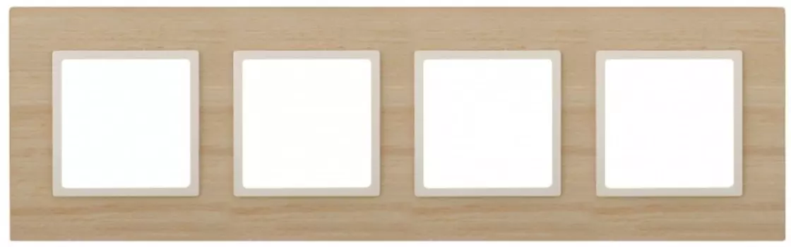 Рамка 4-постовая ЭРА Elegance 14-5304-11 Б0034588