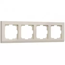 Рамка на 4 поста (слоновая кость) Werkel Stark W0041803