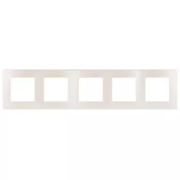 Рамка 5-постовая ЭРА 12 сатин перламутр 12-5105-15 Б0052548