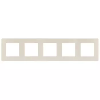 Рамка 5-постовая ЭРА 12 сатин слоновая кость 12-5105-02 Б0052540