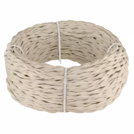 Ретро кабель витой 3х1,5 (песочный) Werkel 50 м W6453546