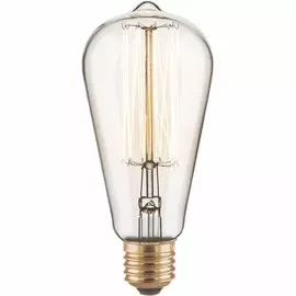 Ретро лампа накаливания Эдисона Е27 60W 2000К (теплый) ST64 Elektrostandard (a034964)