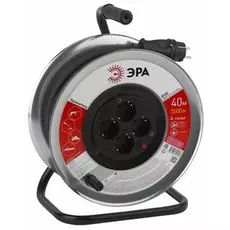 RM-4-3x1.5-40m Удлинитель силовой метал. катушка с заземл. 40м 4гн КГ 3х1.5 мм2 Эра Б0035321