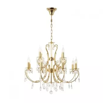Romano E 1.1.12.600 G Подвесная люстра хрустальная Arti Lampadari Romano