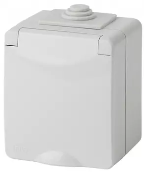 Розетка ЭРА Эксперт 2P E IP65 16A 250V 11-2601-03 Б0035988