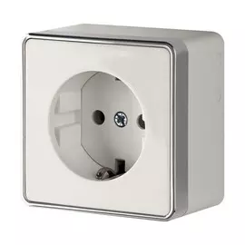 Розетка с заземлением Gallant (слоновая кость) Werkel W5071003