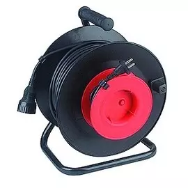 RP-1-2x0.75-30m Удлинитель силовой пласт. катушка без заземл. 30м 1гн 2х0.75мм2 Эра Б0001677