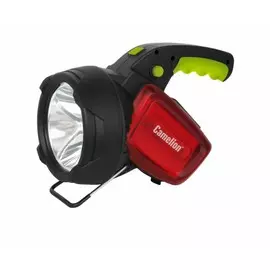 Ручной светодиодный фонарь на аккумуляторе. Дистанция освещения - 800м. Второй дальний режим - с пониженным световым потоком 140 люмен и дистанцией - 200м. 5 режимов работы. Camelion LED56334 (13358)