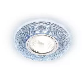 Встраиваемый светильник с LED подсветкой Ambrella light Light LED S290 BL